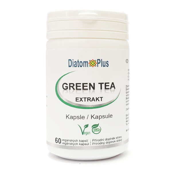 Green tea Zelený čaj Extrakt DiatomPlus